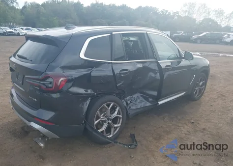 2024 BMW X3 xDrive30I z USA, uszkodzony, nr VIN WBX57DP04RN273928